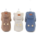 Autumn/Winter Classic Style Korean Cotton Eco-friendly New Year's Holiday Coat for Dogs JBL Dog Clothing with Letter Pattern