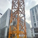 Used Zoomlion Model 6010 Flat Head Tower Crane 6 Ton 60m Jib Length High Efficiency PLC Motor High Load Moment CE Certified