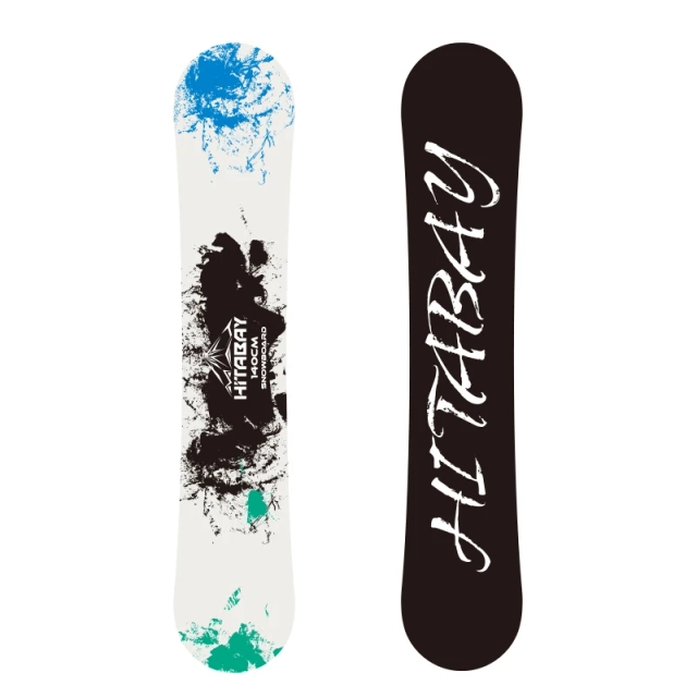 BLUEBAY Skiing Black Snowboard Double Camber Snowboard Ski Carving Snowboards & Skis