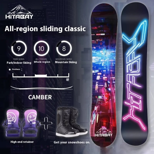 2024 New Arrival Ski Board Snowboard Factory Wholesale New Style Snow Board