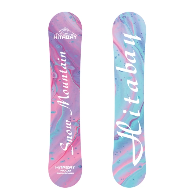 BLUEBAY Wholesale Pink Cute Cat Snowboards Customize Snow Board Ski Snow Board