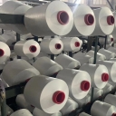 factory supply Polyester Spandex PBT Filament Yarn 55D/24F 75D/24F Nylon Fiber Solid Virgin Raw Core Spun Yarn Spinning Stock
