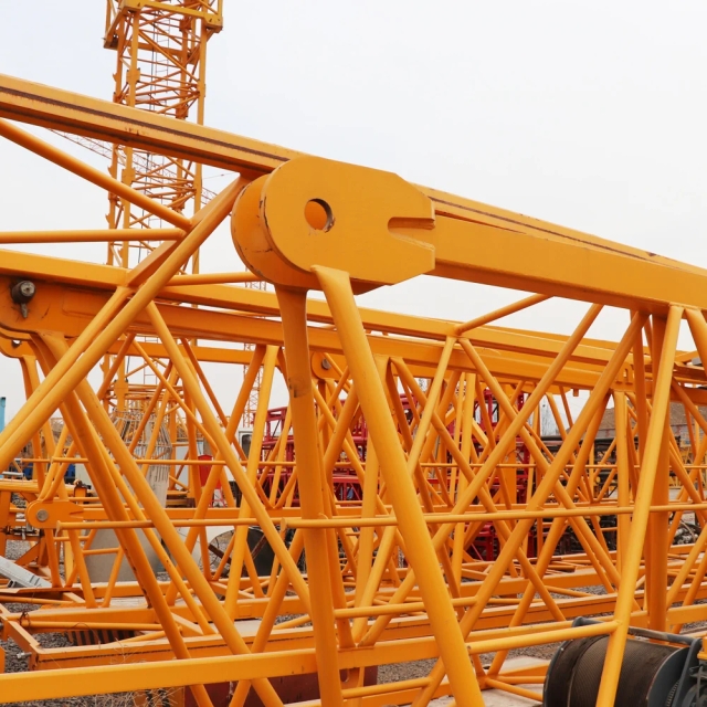 2020 Year Zoomlion QTZ50(5013) 5 Ton Used Flat-Top Tower Crane High Efficiency Construction Equipment Price