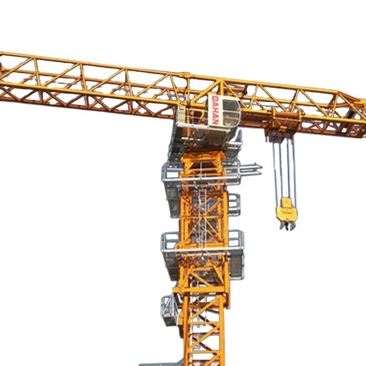 Zoomlion Building Construction Machine 6 Ton 8 Ton Flat-top Tower Crane Used Erecting Tower Crane