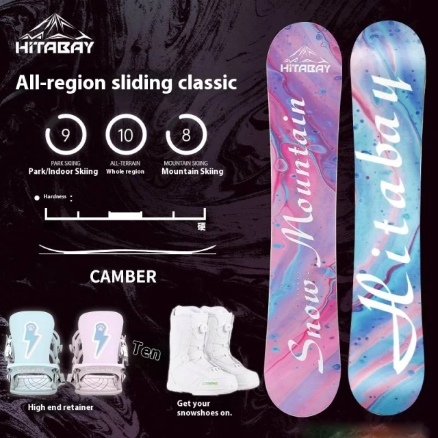 2024 New Arrival Ski Board Snowboard Factory Wholesale New Style Snow Board