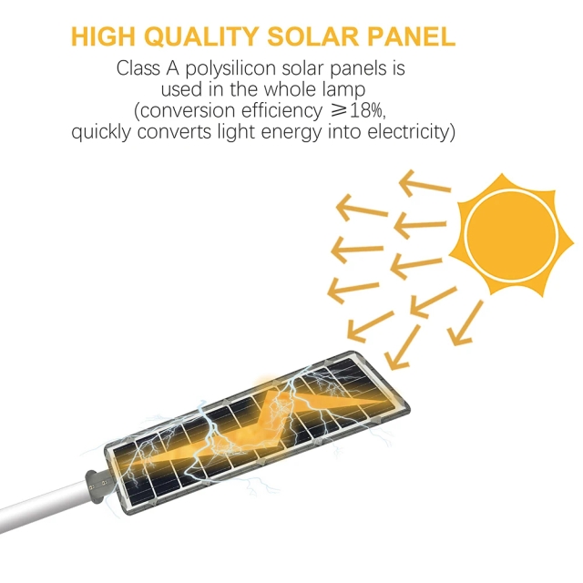 Aluminum High Power IP65 Solar LED Street Lamp with Motion Sensor & Remote Control 300W Outdoor & Garden Road Lighting