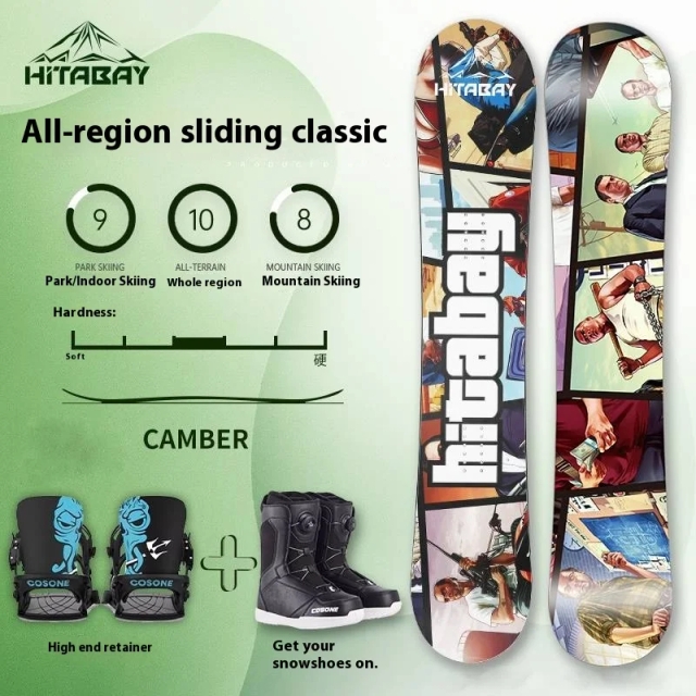 2024 New Arrival Ski Board Snowboard Factory Wholesale New Style Snow Board